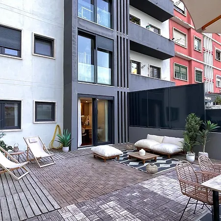Casa Boma - Brighting With Spacious Terrace - Alvalade Iii *
