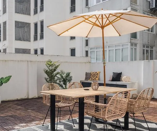 Casa Boma - Brighting With Spacious Terrace - Alvalade Iii 公寓