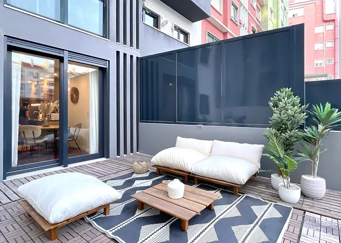 Casa Boma - Brighting With Spacious Terrace - Alvalade Iii