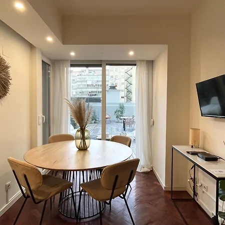 Casa Boma - Brighting With Spacious Terrace - Alvalade Iii